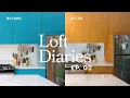 Download Lagu loft diaries | renter friendly diy kitchen makeover