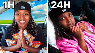 24 HORAS PRESA NO CARRO!?