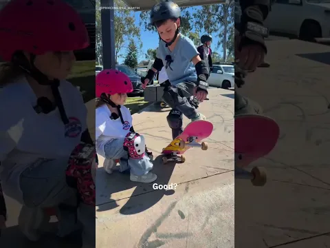When a world champion sister teaches