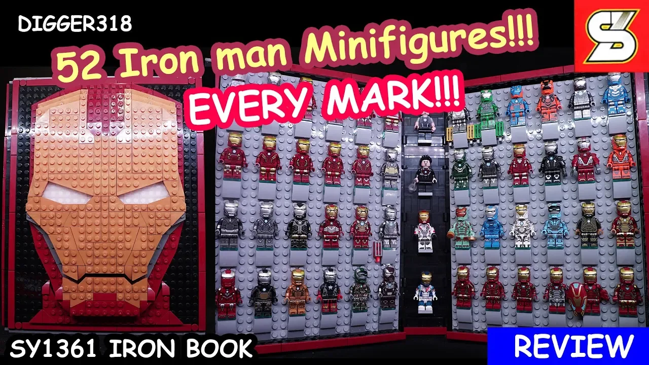 LEGO IRON MAN MK 47 DLP 9065 Unofficial LEGO lego videos. 