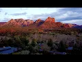 Sedona sunset time lapse
