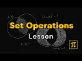 Set Operations in VENN DIAGRAMS - How to Visualize these Set Operations