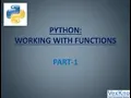 Python Functions part-1 defined functions