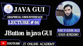 4 java Swing JButton in Java GUI in Pashto Urdu