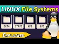 Linux File Systems in 60 Seconds EXT4 BTRFS XFS ZFS Explained