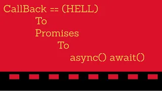 Callback Hell - Solution