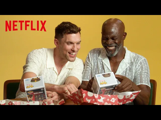 Ed Skrein and Djimon Hounsou Unbox Their Funko POP! Figures