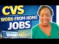 CVS Work from Home Job Tech Support Rep Duties Requirements