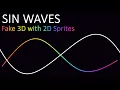 Sin Waves In IsoMetric Projection Isometric Sin Wave Visualizer in Python