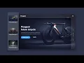build a stunning future bicycle website with html css js modern ui design tutorial