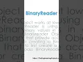 090 - How to use C BinaryReader Class