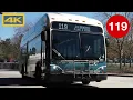 Atlanta MARTA Bus 119 Indian Creek Station to Stone Mountain Park Gillig BRT Bus 4K Bus Ride