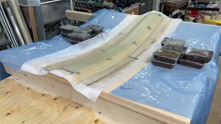 6 May 2023  Laminating the deckbeam