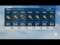WPTV First Alert Weather forecast morning of May 5 2023