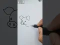 Download Lagu Very Easy ! Pig 🐖 drawing || How to draw a pig || #simple #drawing #shorts