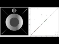 H1-persistent homology from 2D image - Simple example