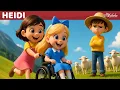 Lagu Heidi 🐑 | 3D 4K | Storie Per Bambini Cartoni Animati