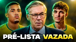 SURPRESAS: OLHA 19 NOMES DA PRÉ-LISTA DA NOVA CONVOCAÇÃO DA SELEÇÃO BRASILEIRA!
