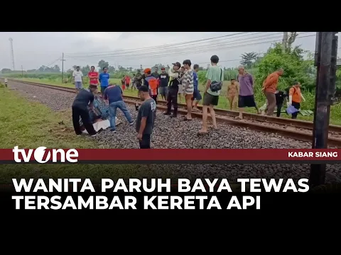 Pulang Mengambil Daun Jeruk, Wanita Paruh Baya Tewas Tertabrak kereta Api