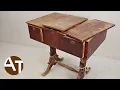 Lagu 1820's ladies work table sympathetic restoration