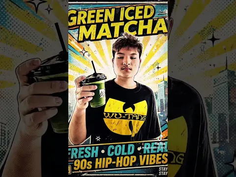 #goodvibes  : my son rock pure matcha