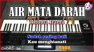 Download AIR MATA DARAH - Rhoma Irama - Karaoke Dangdut Korg pa3X (Chord\u0026Lirik) MP3