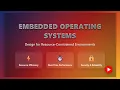 Embedded Operating Systems Design Principles for Resource-Constrained Devices