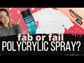 Test PolyCrylic spray for Sublimation