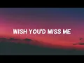 CHASE WRIGHT - Wish You'd Miss Me ( Music Video Lyrics )