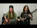 Wintersun - Death And The Healing Solo Cover (Garrett Peters, Taylor Washington)