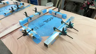 7 June 2024 Making flanges around the bulkhead hatches for the canvas