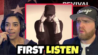 eminems second verse was nuts eminem in your head karen s first time reaction revival 