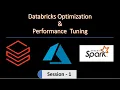 Databricks Optimization techniques Series Part - 1 Understanding of how delta tables stores data