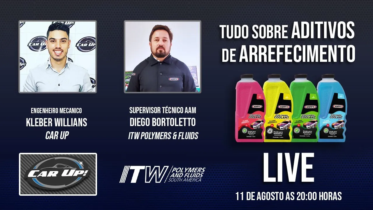 TUDO SOBRE ADITIVOS DE ARREFECIMENTO - Tira Duvidas Ao Vivo