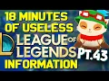 Download Lagu 18 Minutes of Useless Information about League of Legends!