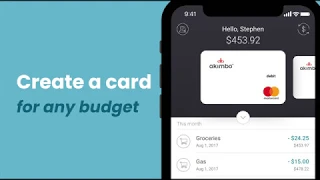 Meet Akimbo Create a card for any budget