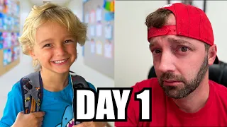 ADIML 127: First Day of School = SAD DAD