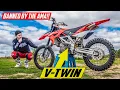Download Lagu Riding the OUTLAWED Twin Cylinder Dirt Bike!