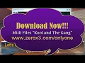 Celebration - Kool and The Gang - Midi File Karaoke (OnlyOne)
