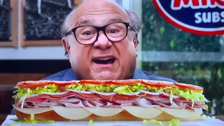 Jersey Mike s Subs restaurant NEWEST TV commercial with actor Danny DeVito