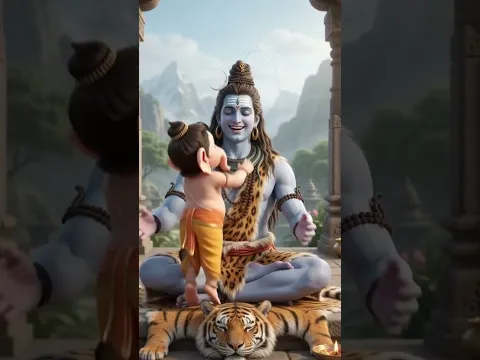 एक दिन बाल गणेश रसोई से चुपके से मोदक चुराने लगे, #ganesh #viral #trending #shorts