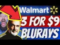 3 FOR 9 Blu-rays are BACK at Walmart NEW 4Ks SteelBooks MORE