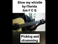 Download Lagu how to play whistle by Florida  #guitarlesson #guitar #guitartutorial #strummingpattern #shorts