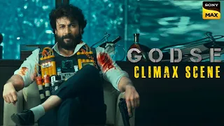 climax scene godse hindi dubbed movie 2022 satyadev kancharana aishwarya lekshmi