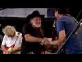 Willie Nelson, Vince Gill, Albert Lee (Blue eyes crying in the rain)