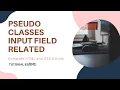 pseudo class part 2 Input Field Related HTML and CSS tutorial 62