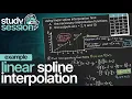 Linear Spline Interpolation Example Numerical Methods