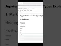 Markdown 2 Jupyter Notebook Cell Type