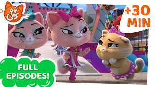 44 Cats 30 MINUTES Best Pinky Paws episodes