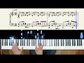 【Piano Cover】藍又時 Shadya Lan - 倫敦的愛情｜高還原純鋼琴版｜高音質/附譜/歌詞